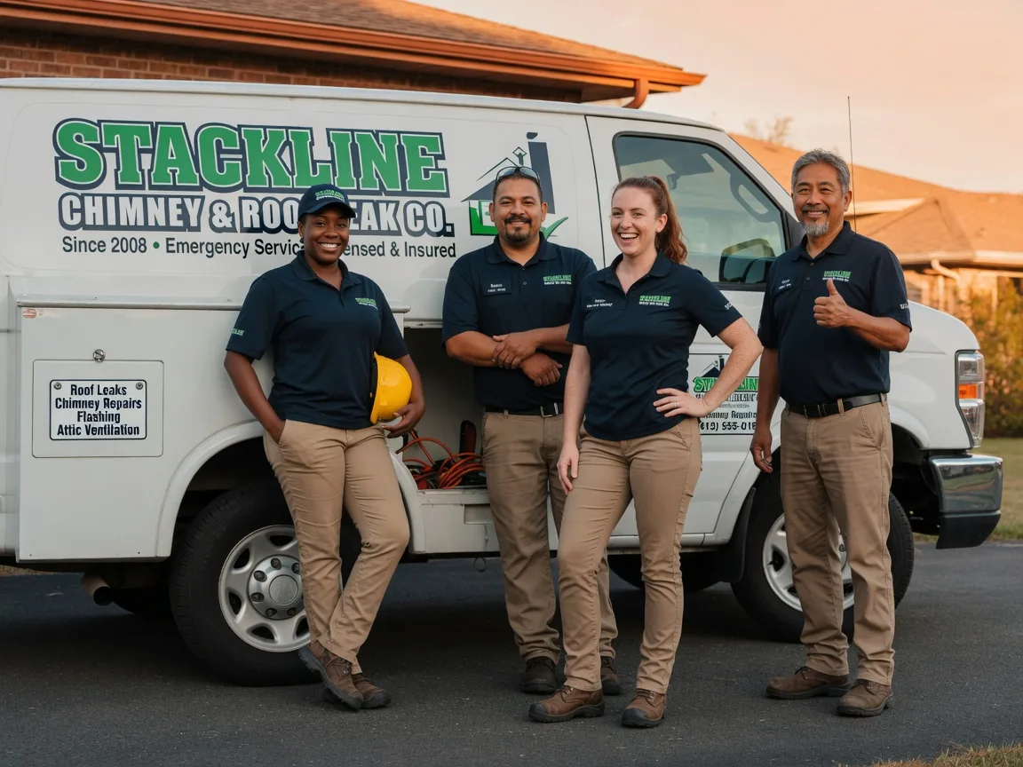Chimney flashing repair company in New Concord, OH